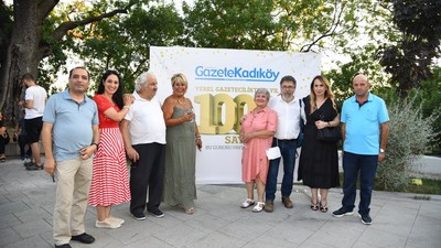 Gazete Kadıköy 1000. sayıyı kutladı