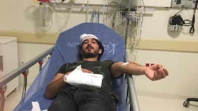Rapor almaya gelen baba- oğul, doktoru dövdü