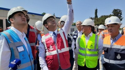 Ekrem İmamoğlu, Salı Pazarı, Gazhane Binaları ve Kurbağalıdere'de incelemelerde bulundu
