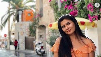 Gelin adayı Hanife havuz pozuyla gündem oldu