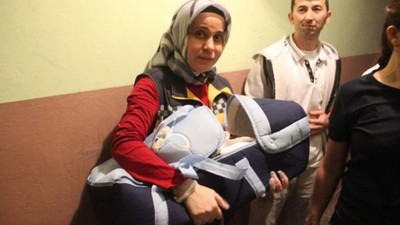 1,5 aylık bebek, kundağındaki notla terk edildi