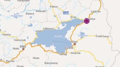 Van'da korkutan deprem