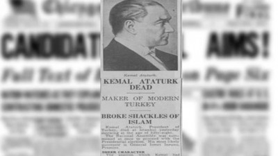Dünya basını Atatürk'ün ölümünü böyle duyurmuştu