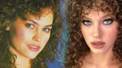 Hülya Avşar ve Melisa Şenolsun'un benzerliği şaşırttı