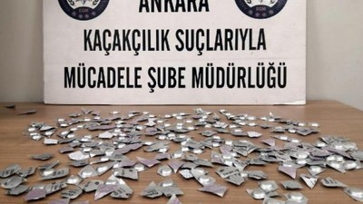Ankara'da yasaklı 300 doğum kontrol hapı gele geçirildi