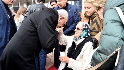 CHP Genel Merkezi'nde Taner Coşkun için tören