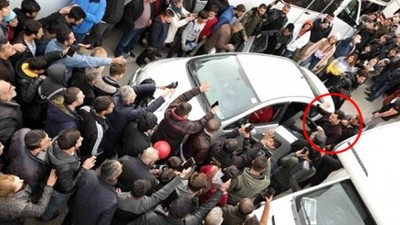 Adana halkı, Murat Yıldırım'ı görmek için Ramo dizisinin setinde izdiham oluşturdu