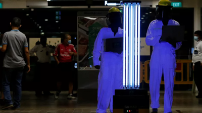 Singapur'da koronavirüsle mücadelede akıllı robotlar kullanılacak