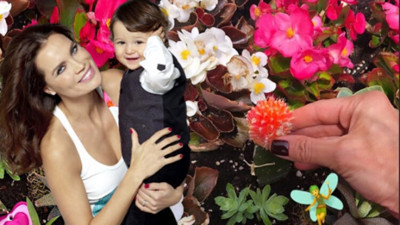 Ebru Şallı bayramda oğlu Pars'ın mezarını ziyaret etti