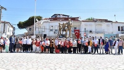 Foça'da 19 Mayıs coşkusu