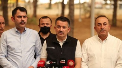 Tarım Bakanı Bekir Pakdemirli: Envanterimizde yangın söndürme uçağı yok