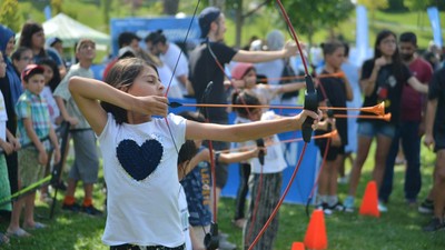 Beylikdüzü'nde sporseverler Yaşam Vadisi'nde buluştu