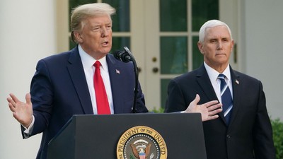 Trump'ın eski Başkan Yardımcısı Pence, başkanlık yarışına katıldı