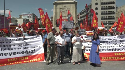 HKP, iktidarın göçmen politikalarını protesto etti