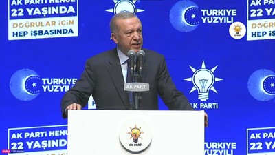 Erdoğan, AKP'nin kuruluş yıldönümü etkinliğinde konuştu, muhalefeti hedef aldı: 'Kılıçdaroğlu onurluca geri çekilmeyi beceremedi'