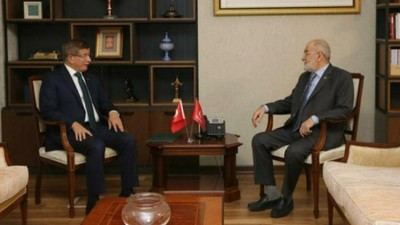 Davutoğlu ve Karamollaoğlu arasında yerel seçim görüşmesi
