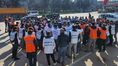 Sendikaya üye oldukları için işten atıldılar: Borusan Lojistik işçileri direnişte