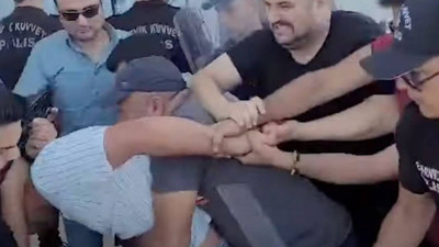 Hatay'da rezerv alanına karşı çıkan depremzedelere polisten sert müdahale! Gözaltılar var