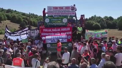 Tokat Serkiz Yaylası'nda Maden Protestosu: Toprağımızı Kimseye Vermeyiz!