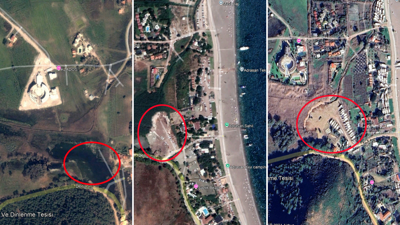 Göl, 19 Yılda Otopark Oldu: Adım Adım İhanet Uydudan Görüntülendi