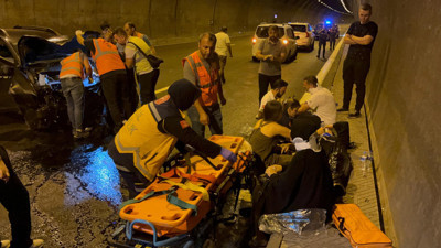 Bolu Dağı Tüneli'nde Aile Faciası: 3 Kişi Yaralı