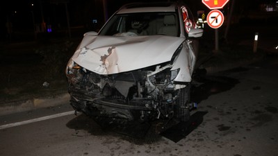 Amasya'da 3 Otomobil Kaza Yaptı 5 Kişi Yaralandı