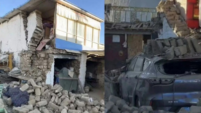 Çin'de Deprem Felaketi! En Az 53 Ölü, 62 Yaralı