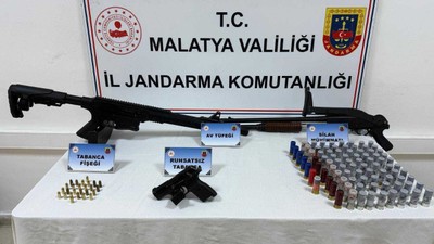 Jandarmadan Silah Kaçakçılarına Operasyon