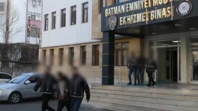 Batman'da İş Yeri Hırsızları Tutuklandı