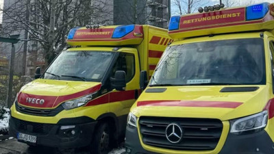 Almanya Dresden'de Yangın, İki Kişi Hayatını Kaybetti