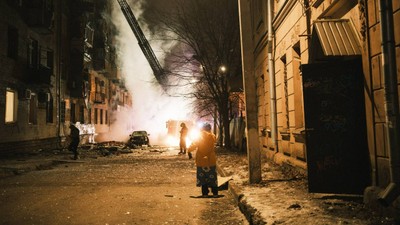 Rusya'dan Harkiv'e Saldırı