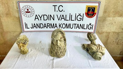 Tarihi Eser Kaçakçılarına Operasyon: Tanrı ve Tanrıça Büstü Ele Geçirildi