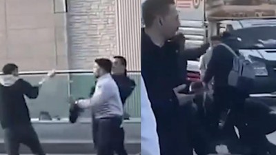 İBB'nin İftar Aracı Önünde Kavga! O Anlar Kameraya Yansıdı