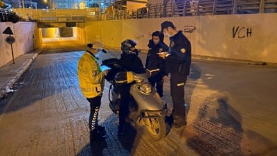 Konak’ta Motosiklet Denetiminde 114 Sürücüye Ceza Kesildi