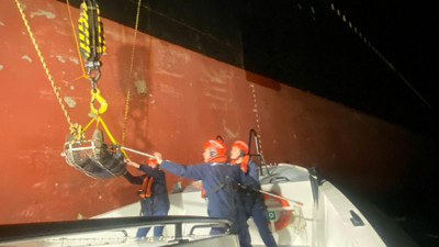 Gemide Yaralanan Personel Tahliye Edildi