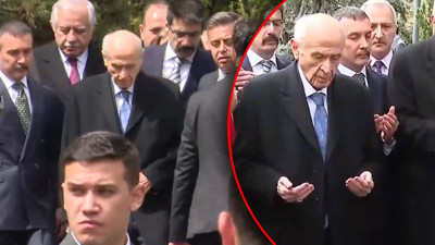 Devlet Bahçeli Aylar Sonra İlk Kez Kamera Karşısında: Türkeş'in Mezarını Ziyaret Etti