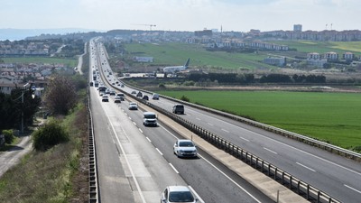 Tekirdağ-İstanbul Yolunda Bayram Yoğunluğu