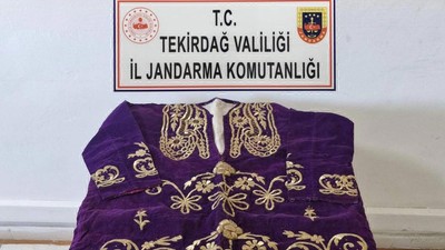 Tekirdağ'da Tarihi Eser Niteliği Taşıyan Kıyafet Ele Geçirildi