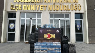 Ağrı’da Binlerce Paket Kaçak Sigara Ele Geçirildi  