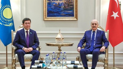 TBMM Başkanı Kurtulmuş, Kazak Mevkidaşı Koşanov’la Görüştü