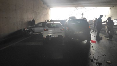 Trabzon'da Can Pazarı! 25 Araç Birbirine Girdi, Yaralılar Var
