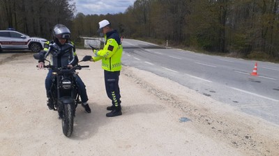 Kırklareli'de Jandarmadan Sıkı Trafik Denetimi