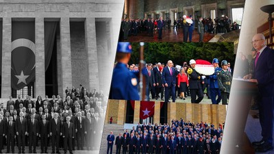 TBMM'nin 105. Kuruluş Yıl Dönümü... Devlet Erkanı Anıtkabir'de