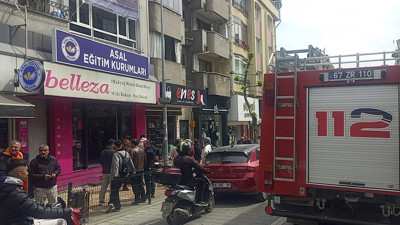 Zonguldak’ta İşyerinde Çıkan Yangın Korkuttu