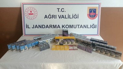 Ağrı'da Kaçak Sigara Operasyonu