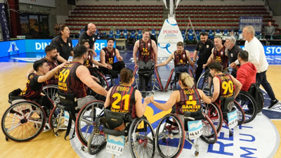 Galatasaray Fuzul Tekerlekli Sandalye Basketbol Takımı Avrupa Şampiyonu Oldu!