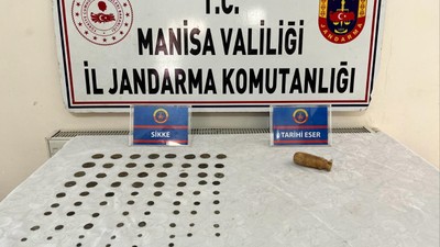 Manisa’da Onlarca Sikke Ele Geçirildi