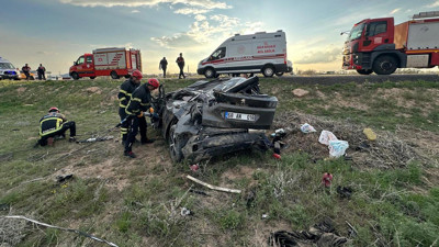 Nevşehir'de 2 Otomobil Çarpıştı, 1 Ölü, 3 Yaralı