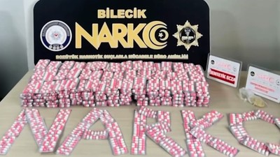Bilecik'te Operasyon: 7 Bin 39 Hap ve Uyuşturucu Madde Ele Geçirildi