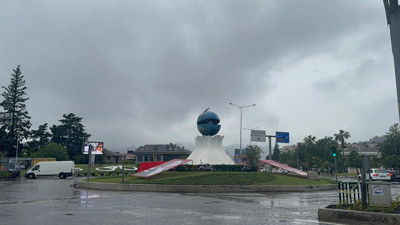 Marmaris’te Sağanak Yağmur Etkili Oldu